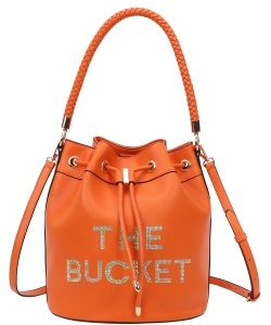 The Bucket Hobo Bag TB1-L9018 ORANGE